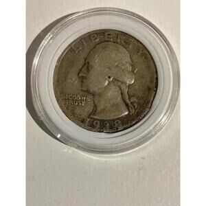 1938-S Washington Quarter – 90% Silver – Circulated Condition – SF Mint AG/G